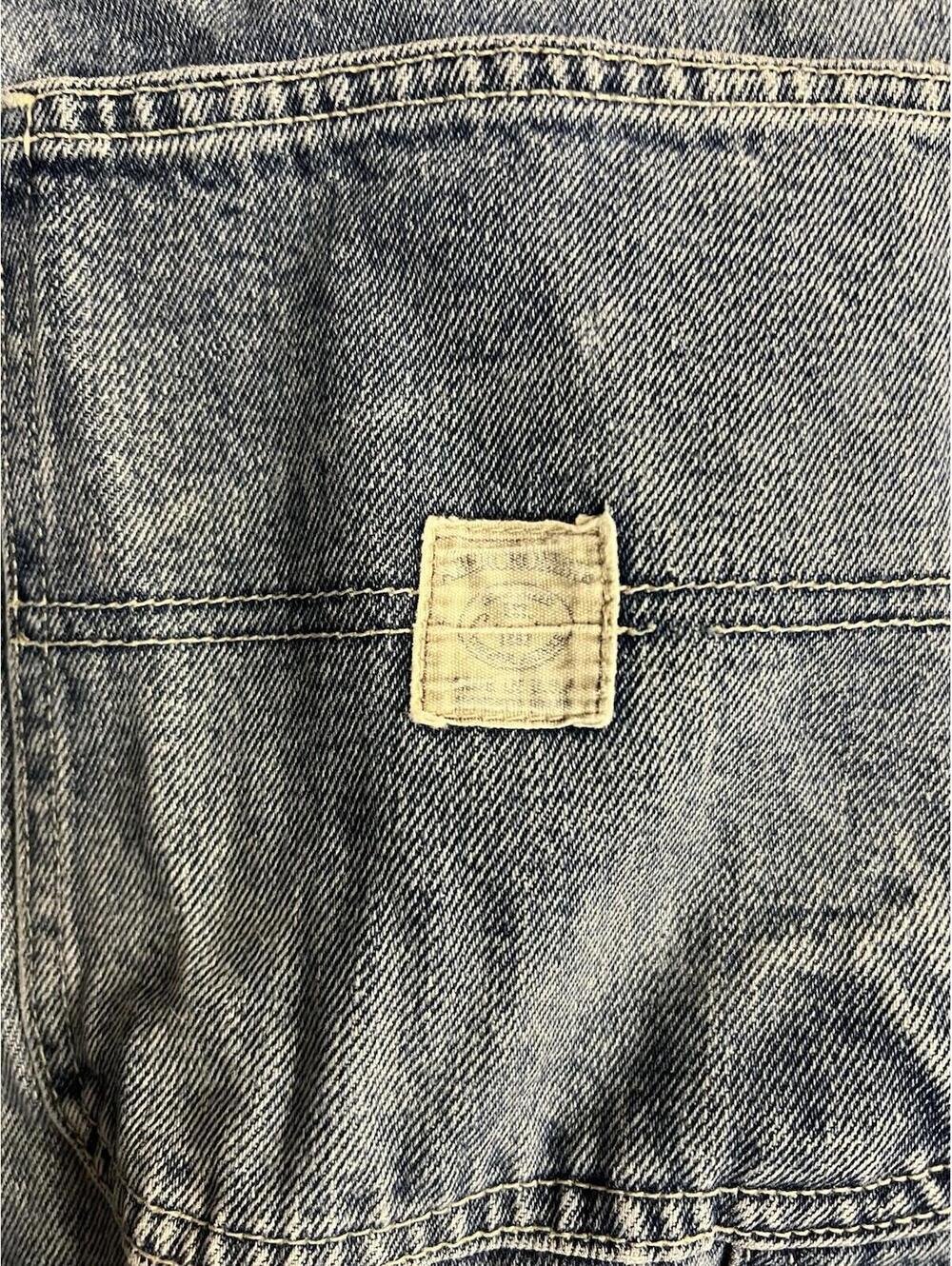 VTG Y2K Abercrombie & Fitch Men’s 32R Carpenter Jeans Wide Leg Baggy 30x30 - Picture 13 of 15